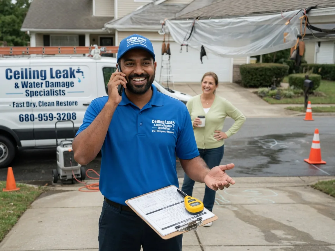 Ceiling Leak Cleanup Mooers Forks, NY FAQs